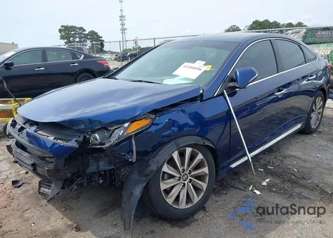 2015 Hyundai Sonata Sport z USA, uszkodzony, nr VIN 5NPE34AF7FH217662